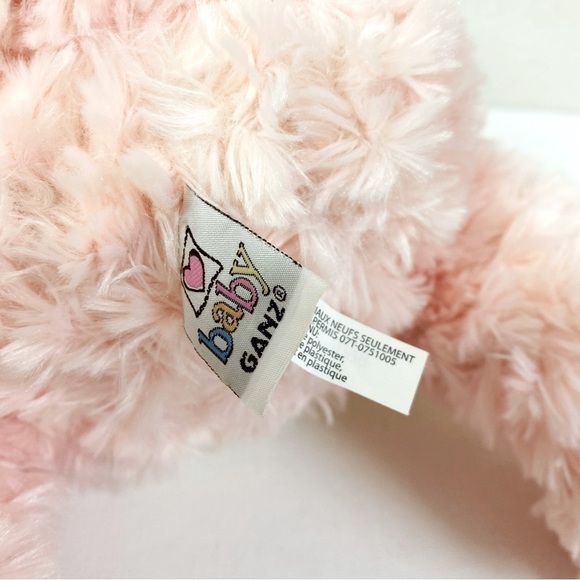 Ganz Baby Bellifuls Pink Puppy Rattle Plush 16” - Picture 4 of 6